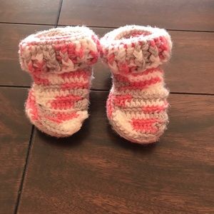 Baby girl booties
